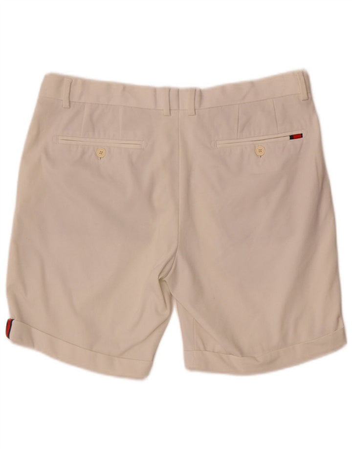 Zara Ανδρικό σορτς Chino EU 42 Large W32 Λευκό
