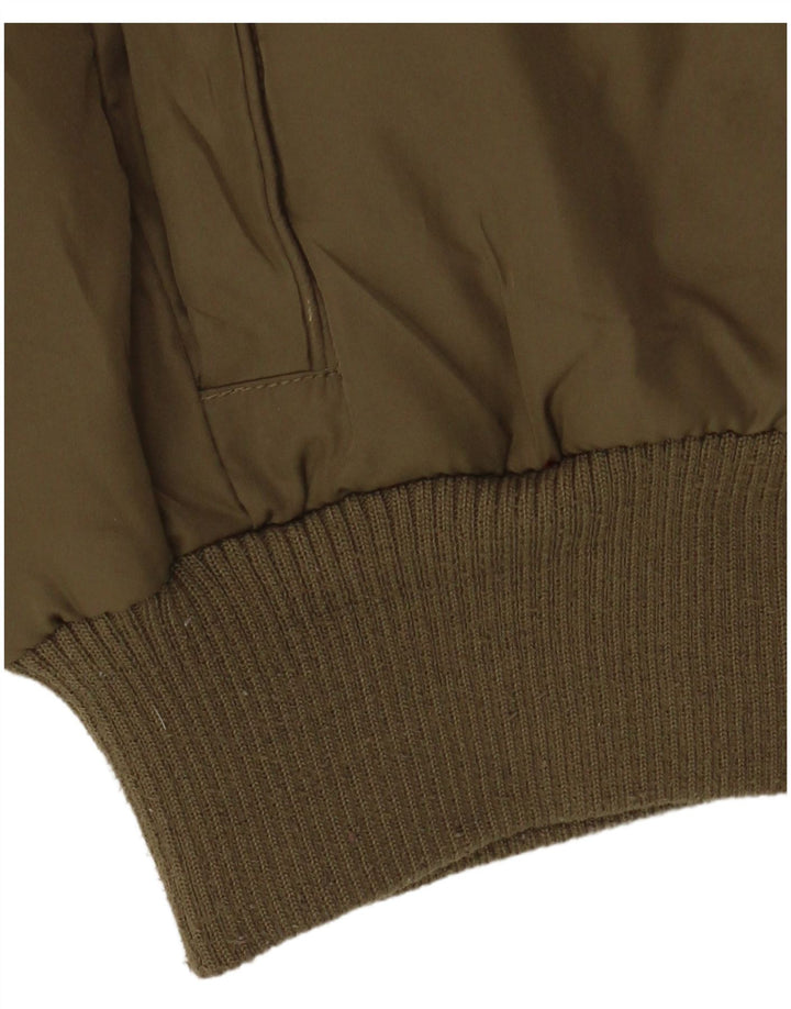 Γυναικείο μπουφάν LEE με κουκούλα με επένδυση UK 10 Small Khaki Polyester