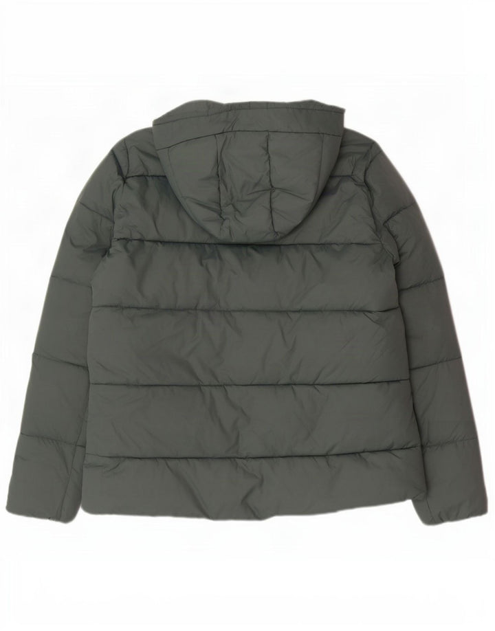 Kappa Ανδρικό μπουφάν με κουκούλα UK 38 Medium Green Polyamide