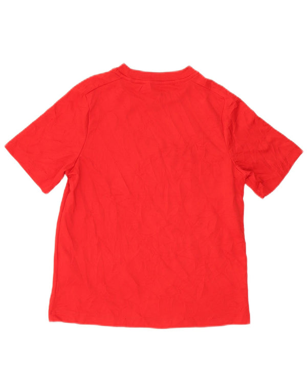 Μπλουζάκι Nike Boys Dri Fit Graphic T-shirt 10-11 ετών Μεσαίο κόκκινο πολυεστέρα