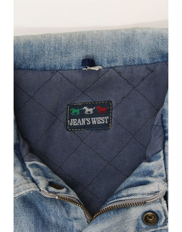 Jean's West Mens Τζιν Μπουφάν UK 38 Medium Blue