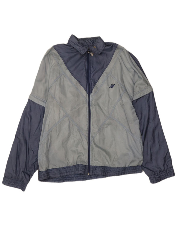 Ανδρική φόρμα Unisex Rucanor Top Jacket UK 44 XL Navy Blue Colorblock