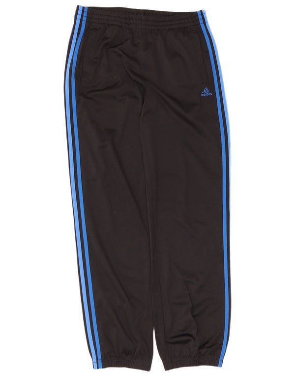 Adidas Boys Climalite φόρμα παντελόνι Joggers 15-16 ετών μαύρο