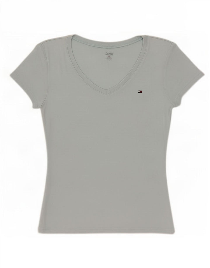 Tommy Hilfiger Γυναικείο T-Shirt Top UK 12 Medium Blue