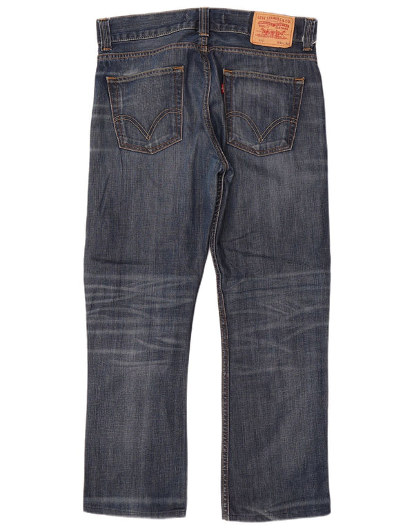 Levi's Mens 512 Bootcut Jeans W34 L29 Blue