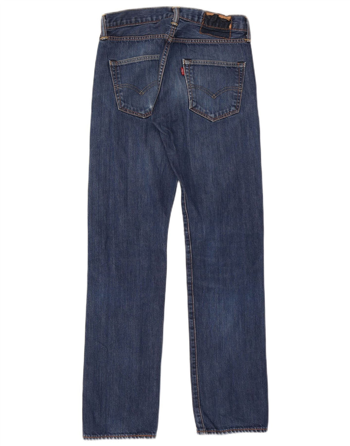 Ανδρικό τζιν Levi's Straight W28 L32 Μπλε βαμβακερό