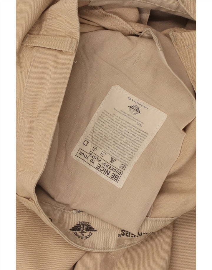 Dockers Ανδρικό παντελόνι Chino με καρφίτσα W30 L30 Μπεζ βαμβακερό