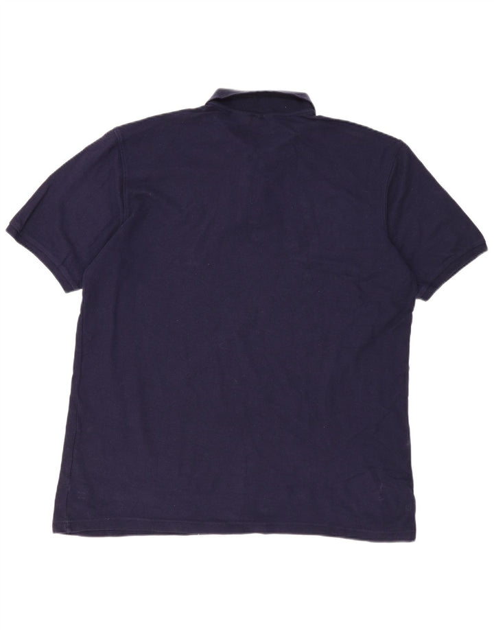 Fila Ανδρικό μπλουζάκι πόλο 2XL Navy Blue Βαμβακερό