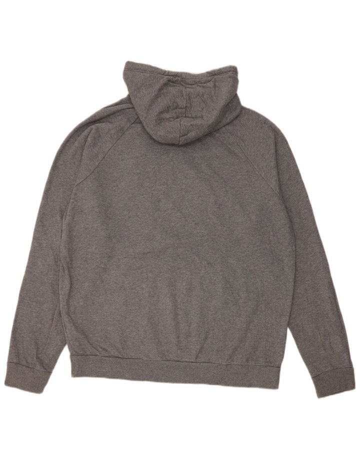 Under Armour Ανδρικό γραφικό κουκούλα, μεγάλο γκρι βαμβακερό