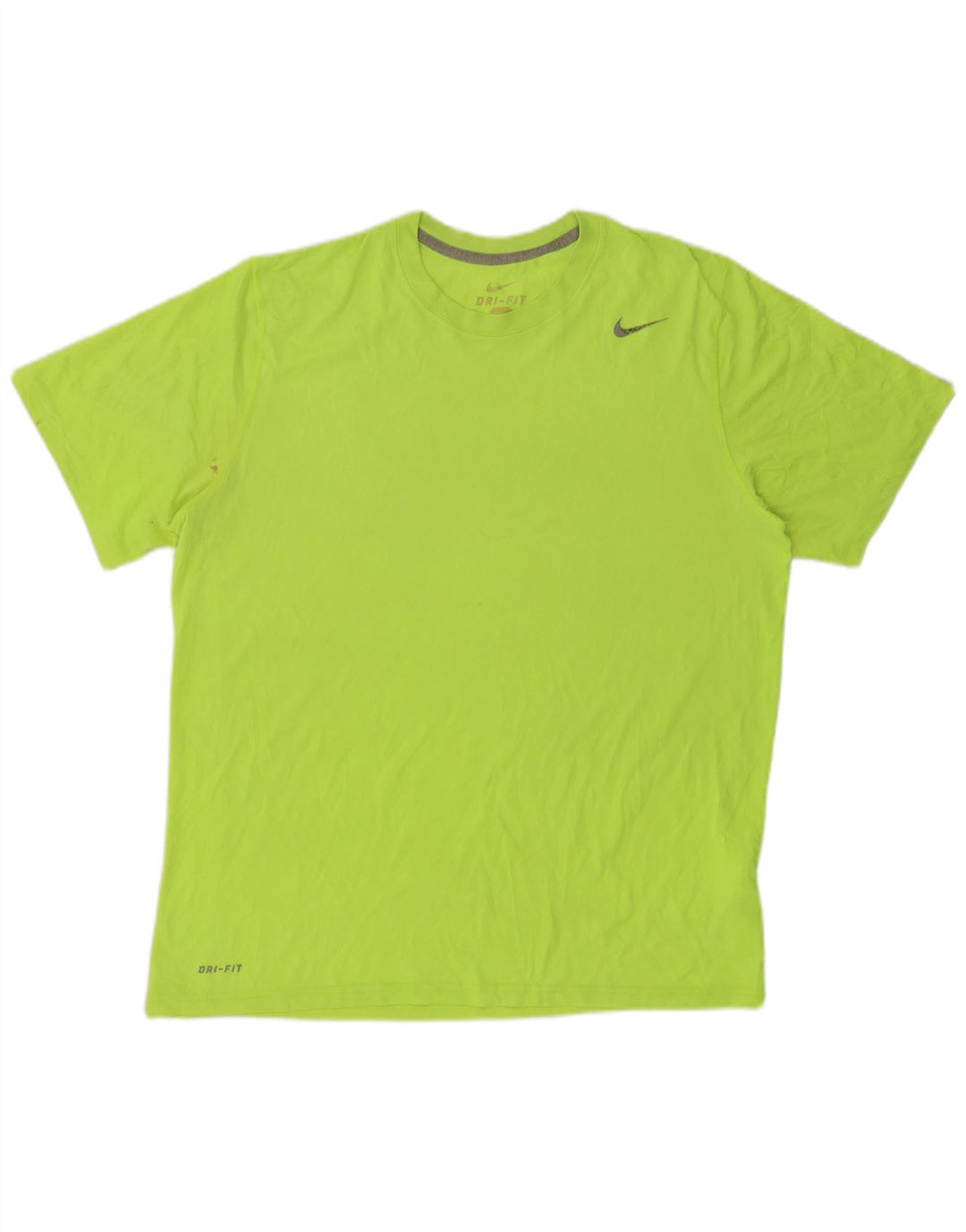 Ανδρικό T-Shirt NIKE Dri Fit Top Large Green Polyester