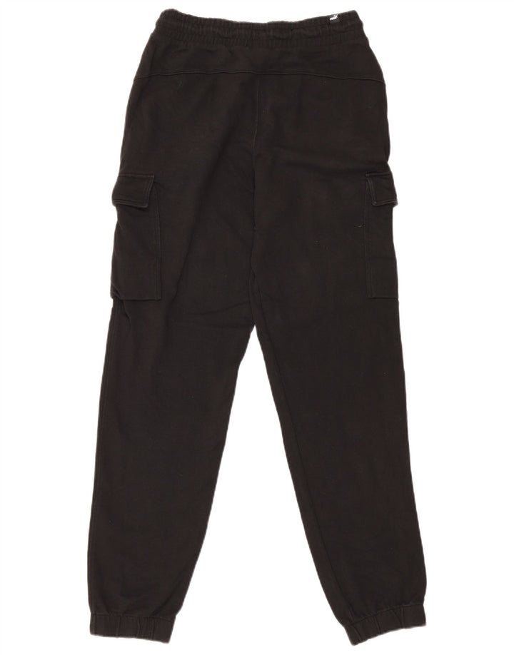 Puma Ανδρική φόρμα Cargo Παντελόνι Joggers Μικρό μαύρο βαμβακερό