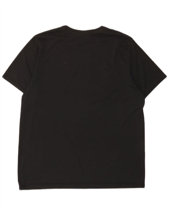 Ανδρικό γραφικό μπλουζάκι Nike Dri Fit τοπ XL μαύρο