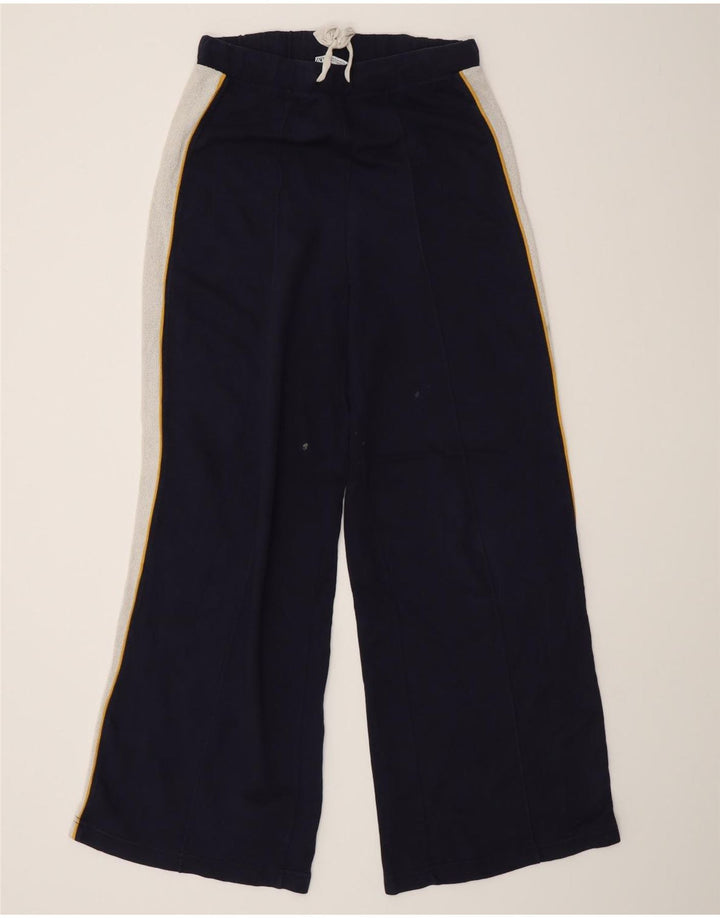 Zara Γυναικεία φόρμα παντελόνι UK 12 Medium Navy Blue Colourblock