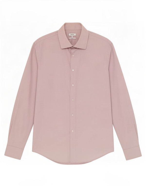 Ανδρικό πουκάμισο Reiss Slim Fit μεγάλο μωβ βαμβακερό