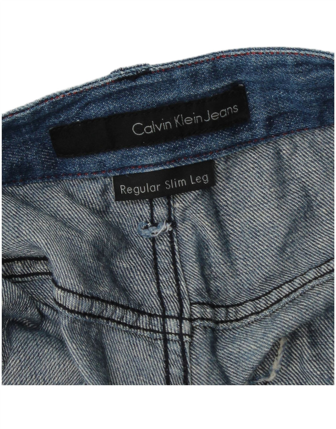 Ανδρικό τζιν Calvin Klein Regular Slim W38 L34 Blue
