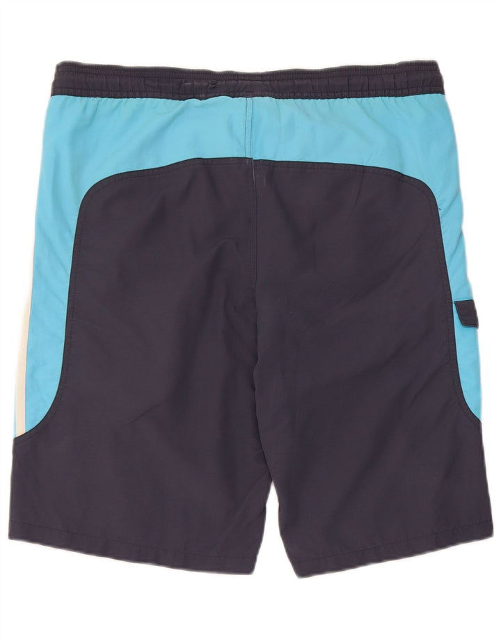Ανδρικό σορτς κολύμβησης Cargo Adidas Μικρό μπλε Navy Colourblock Πολυεστέρας