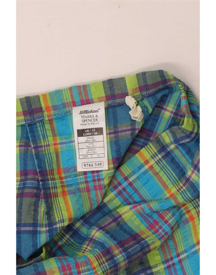 Marks & Spencer Γυναικεία Pencil Φούστα UK 12 Medium W26 Πολύχρωμη επιταγή