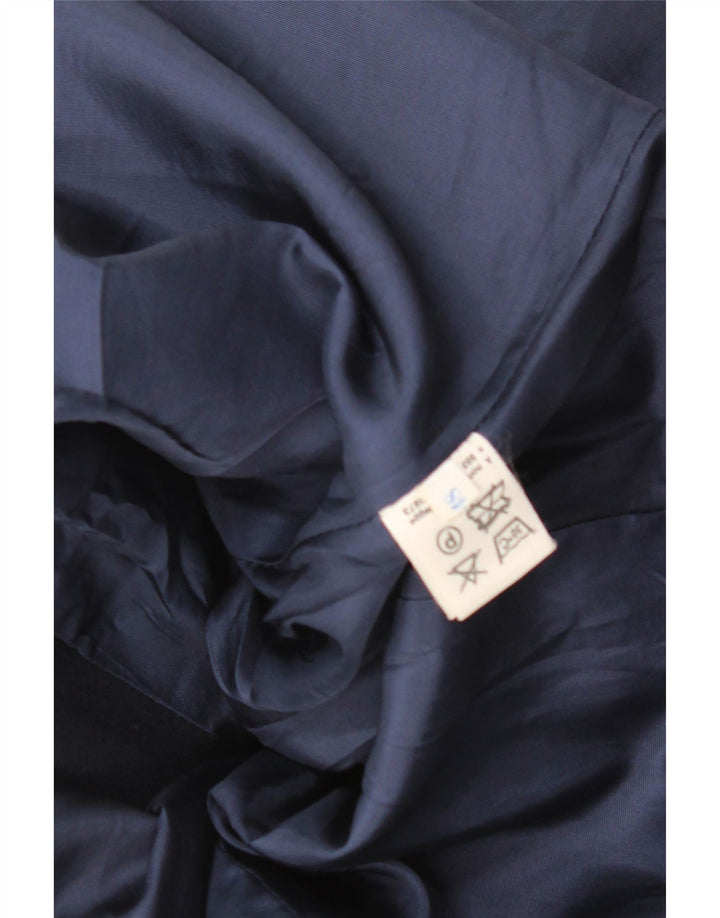 Vintage γυναικεία καμπαρντίνα IT 48 XL Navy Blue Polyamide