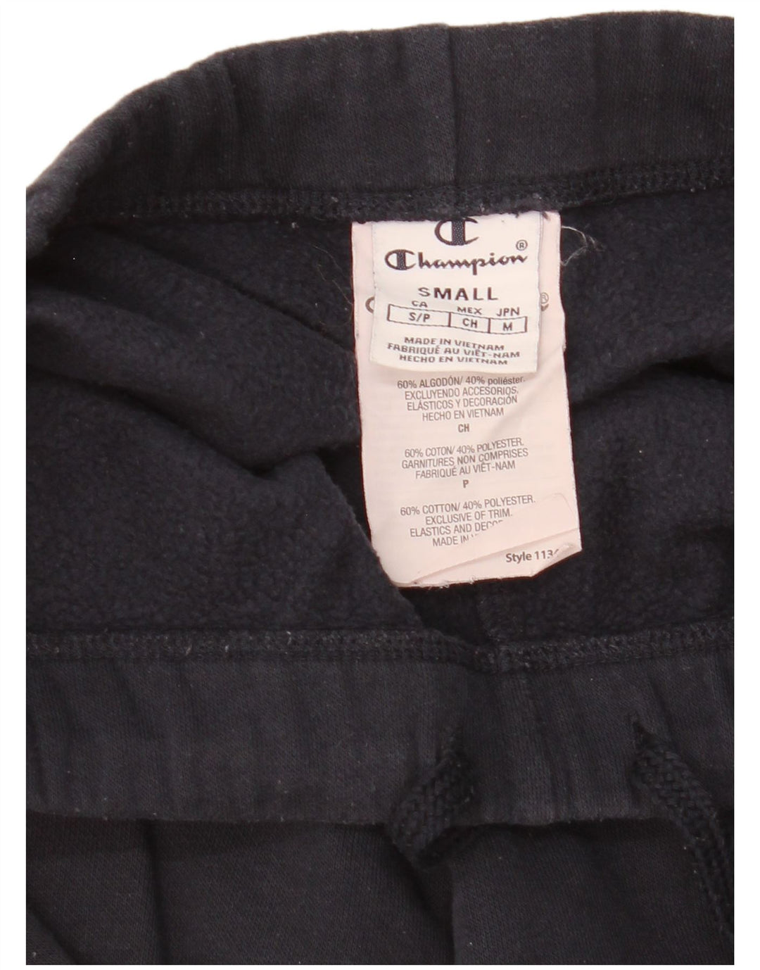 Ανδρική φόρμα Champion Παντελόνι Μικρό Navy Blue από βαμβάκι