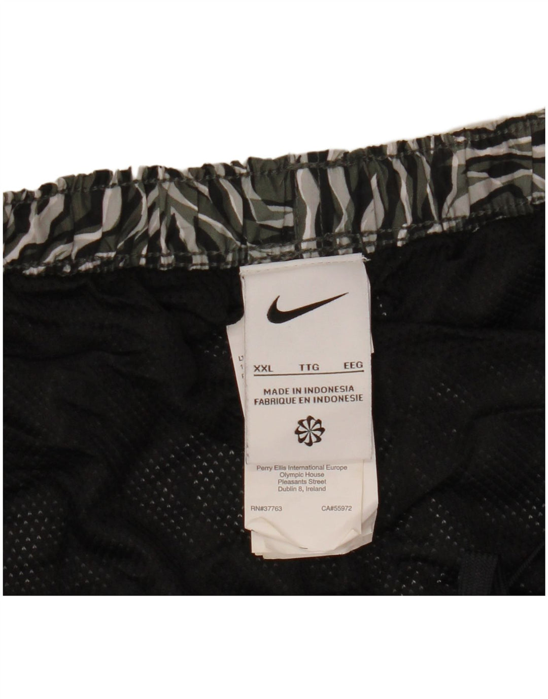 Ανδρικό σορτς κολύμβησης Nike 2XL σε γκρι Animal Print Polyester