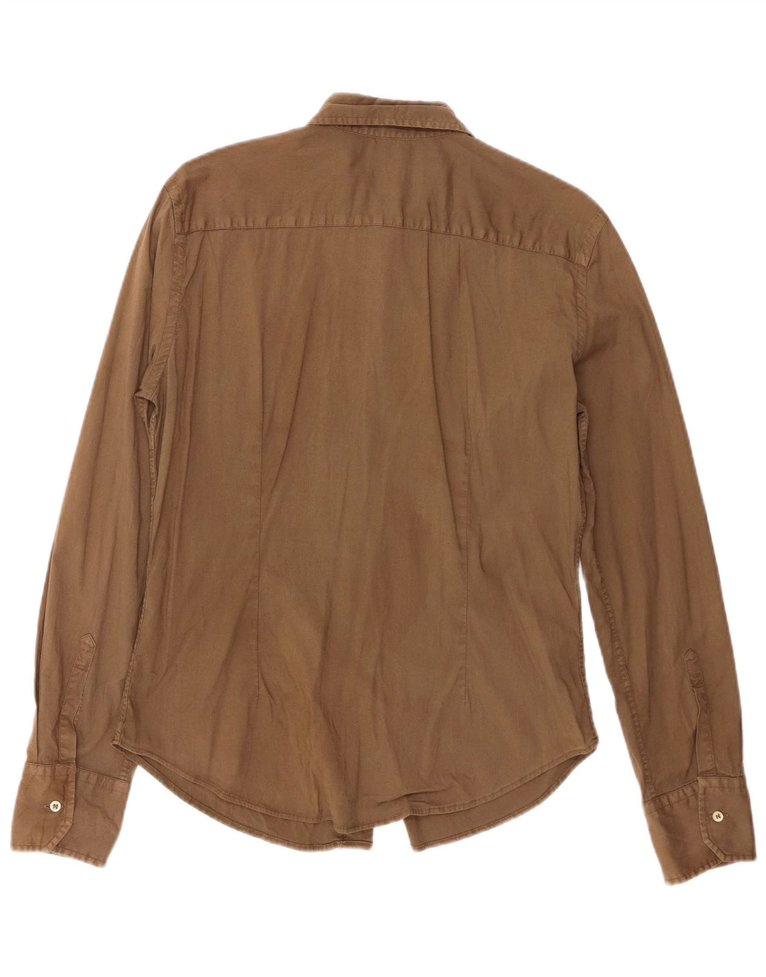 Fred Perry γυναικείο πουκάμισο UK 18 XL καφέ βαμβακερό