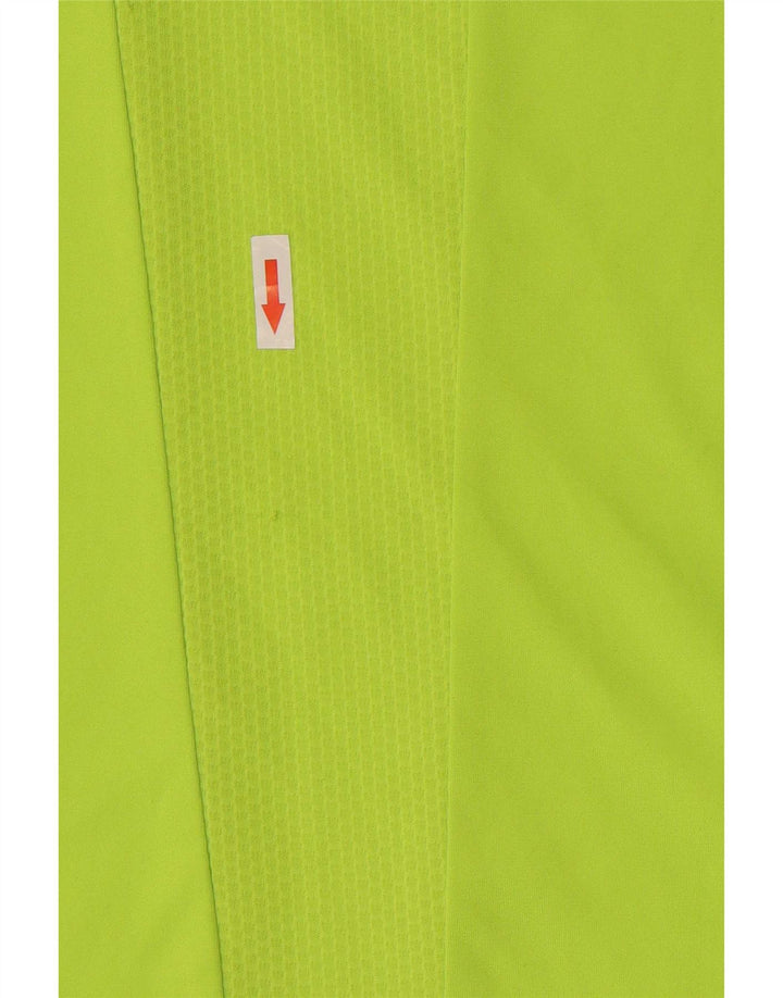 Ανδρικό T-Shirt Adidas Climacool Τοπ μεσαίου πράσινου χρώματος πολυεστέρας