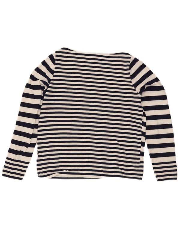 Tommy Hilfiger Γυναικείο πουλόβερ με λαιμόκαυστο UK 10 Small White Nautical