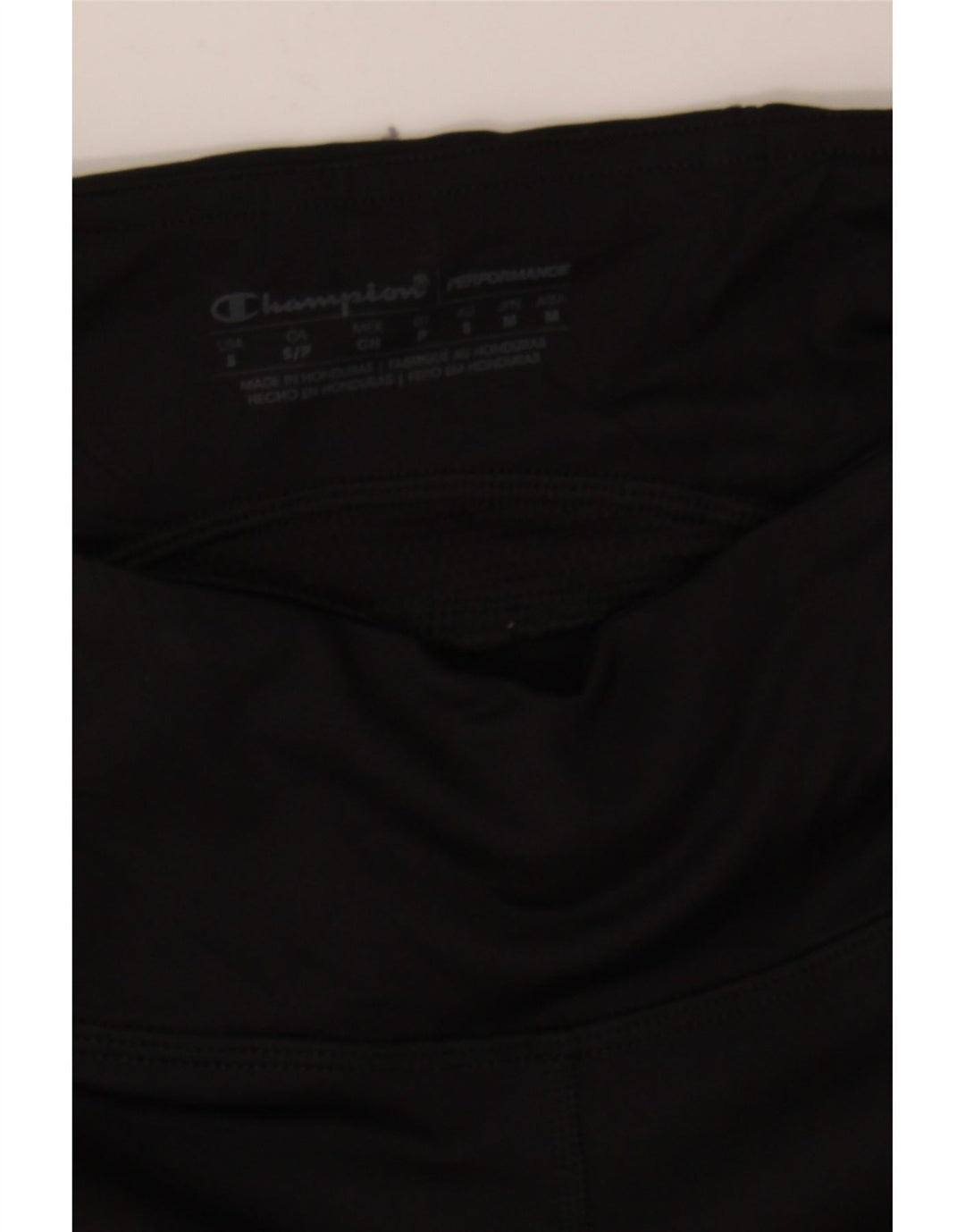 CHAMPION Womens Leggings UK 10 Small  Black Polyester Vintage Champion and Second-Hand Champion from Messina Hembry 