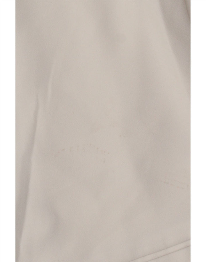 Zara Γυναικείο Μπουφάν 3/4 Μανίκι Μπλέιζερ UK 10 Small White