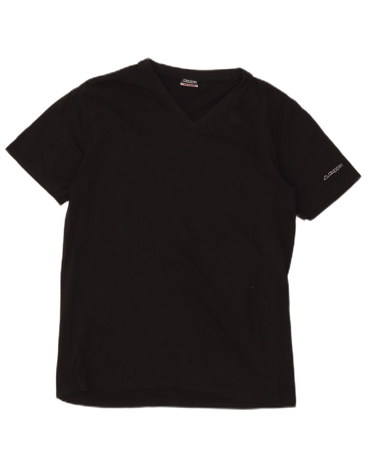 Ανδρικό T-Shirt Kappa Top Medium Μαύρο