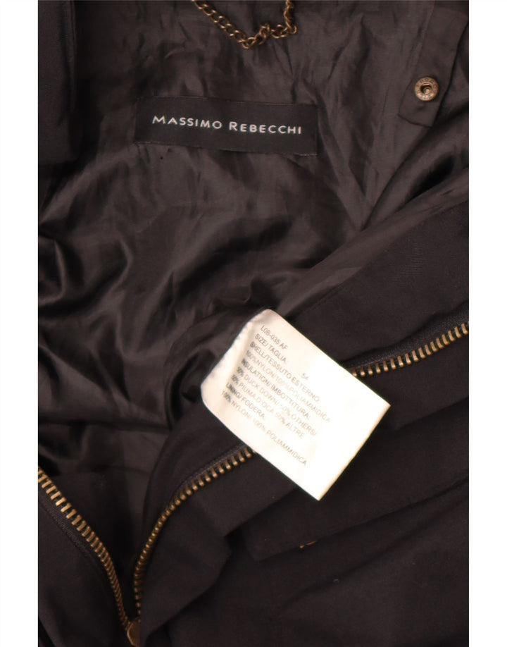 Massimo Rebecchi Ανδρικό Utility Jacket IT 54 2XL Μαύρο Nylon
