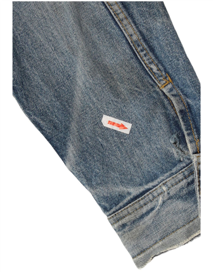 Meltin' Pot Γυναικείο Τζιν Μπουφάν UK 18 XL Μπλε Βαμβακερό