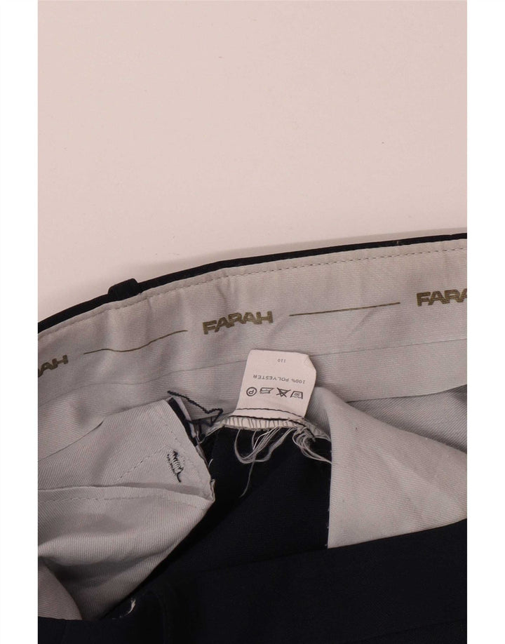 Farah Ανδρικό ίσιο casual παντελόνι W36 L30 Navy Blue Polyester