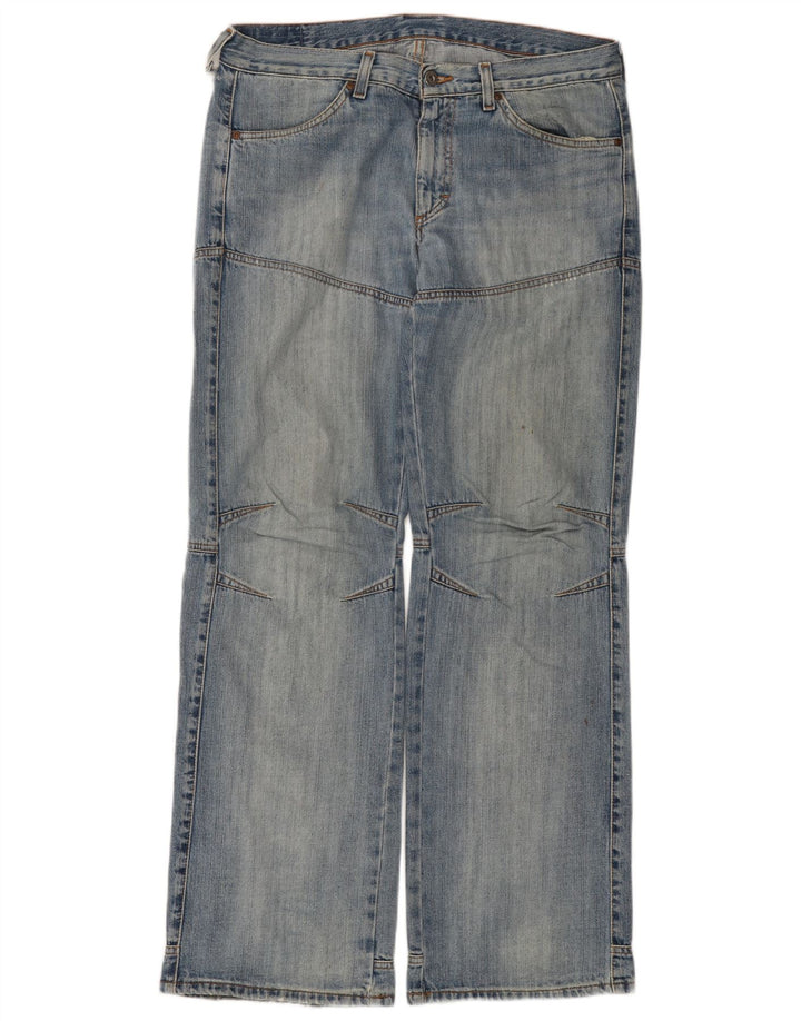 Ανδρικά ρούχα εργασίας MUSTANG ίσια τζιν W33 L34 Μπλε βαμβακερά