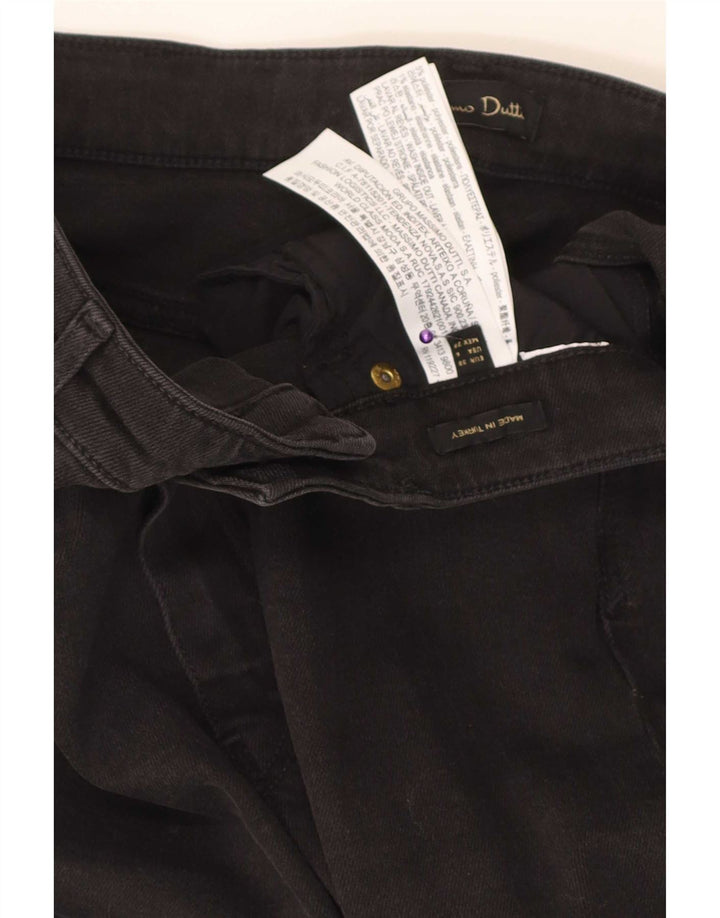 Massimo Dutti Γυναικεία Skinny Jeans EU 38 Small W28 L30 Black Polyester