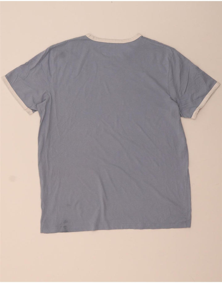 Ανδρικό T-Shirt JACK & JONES XL Μπλε βαμβακερό