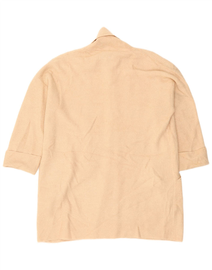Jack Wills Γυναικείο πουλόβερ Longline Cardigan UK 10 Small Beige