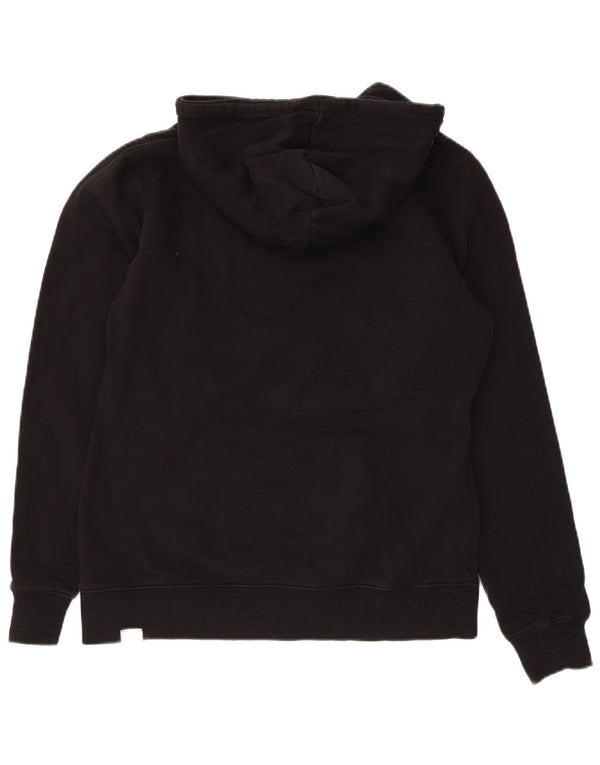 The North Face Γυναικείο Γραφικό Hoodie Jumper UK 14 Medium Black Cotton