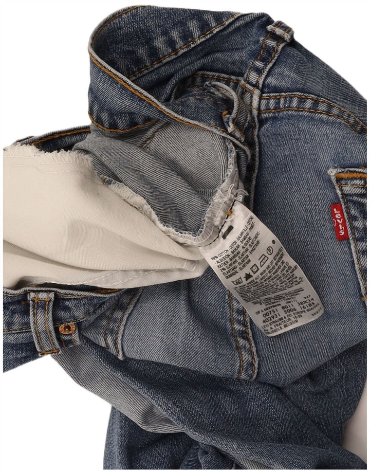 Ανδρικό τζιν LEVI'S ίσιο W38 L27 Μπλε βαμβακερό
