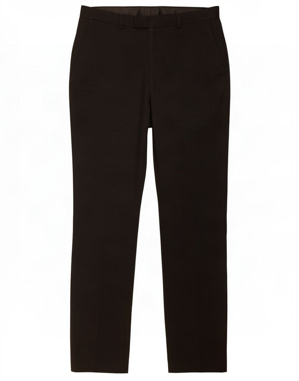 Marks & Spencer Ανδρικό Slim Fit Παντελόνι W32 L33 Μαύρο πολυεστέρα