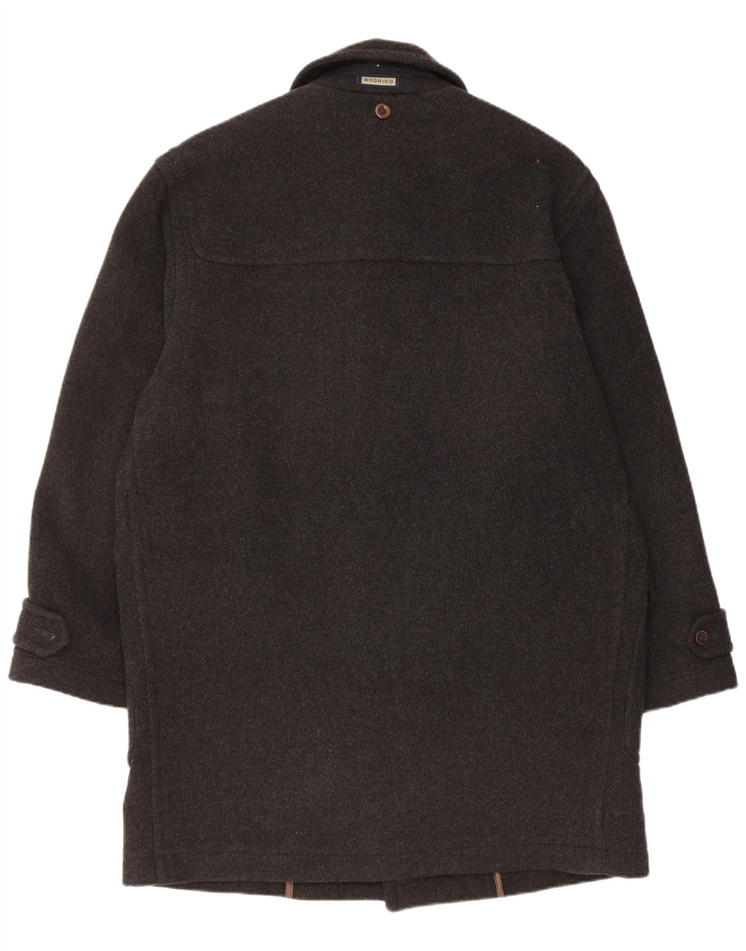 Rodrigo Ανδρικό παλτό Duffle Loose Fit IT 48 Medium Black Wool