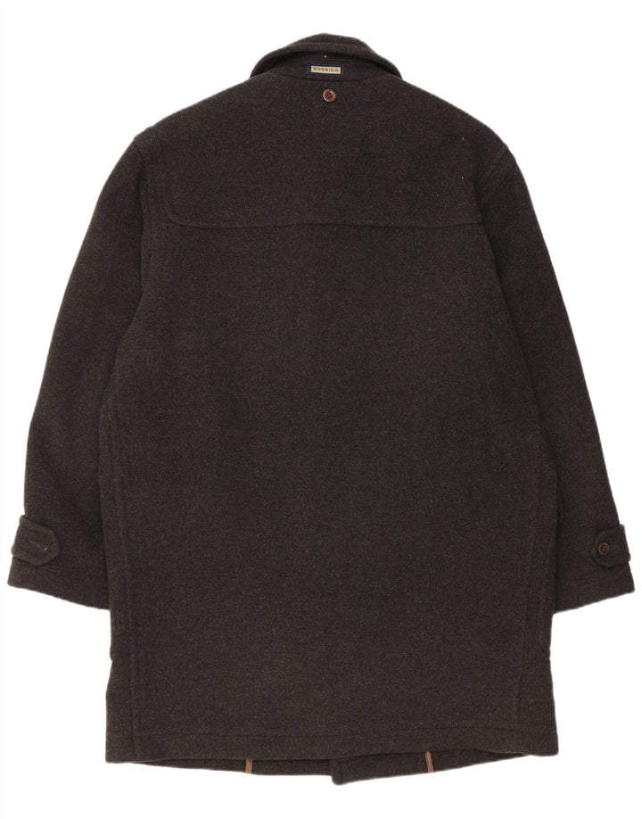 Rodrigo Ανδρικό παλτό Duffle Loose Fit IT 48 Medium Black Wool