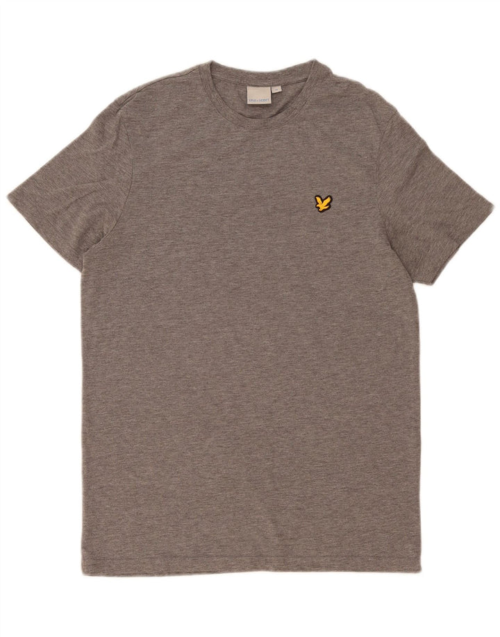 Ανδρικό T-Shirt Lyle & Scott Top Medium Grey Flecked Polyester