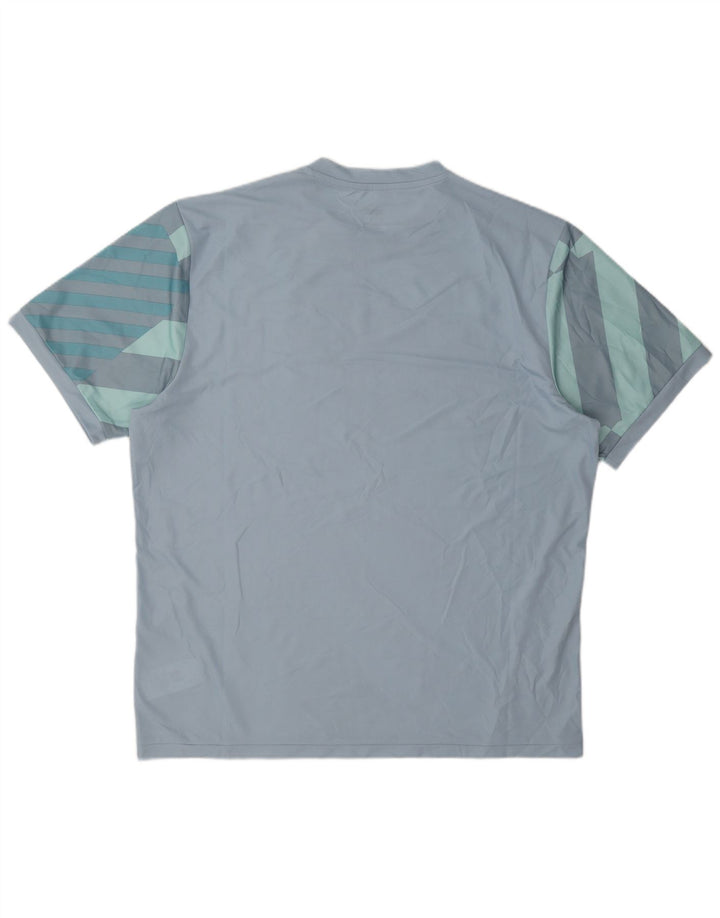 Ανδρικό T-Shirt Puma Top XL Μπλε γεωμετρικό πολυεστέρα