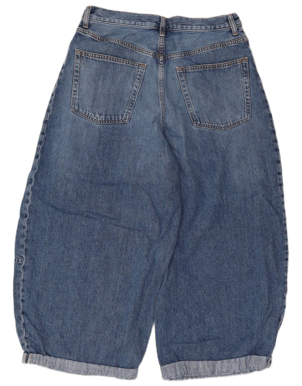 Cos Γυναικείο Harem Capri Jeans EU 38 Medium W30 L21 Blue Cotton