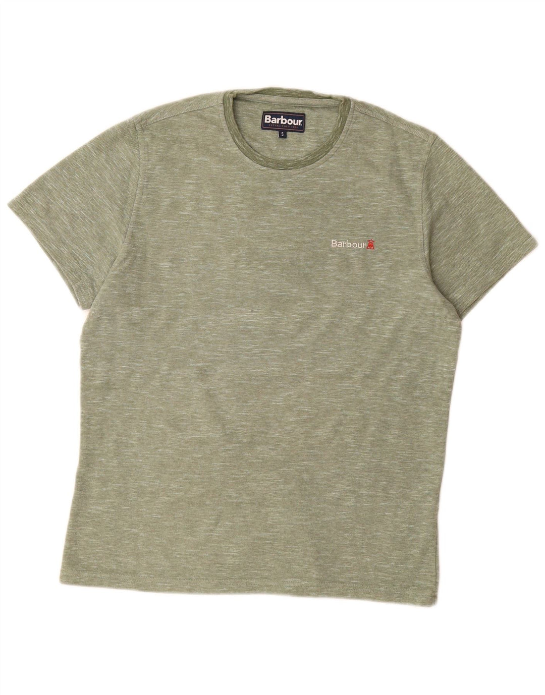 Ανδρικό T-Shirt Barbour Μπλουζάκι από βαμβακερό μικρό πράσινο