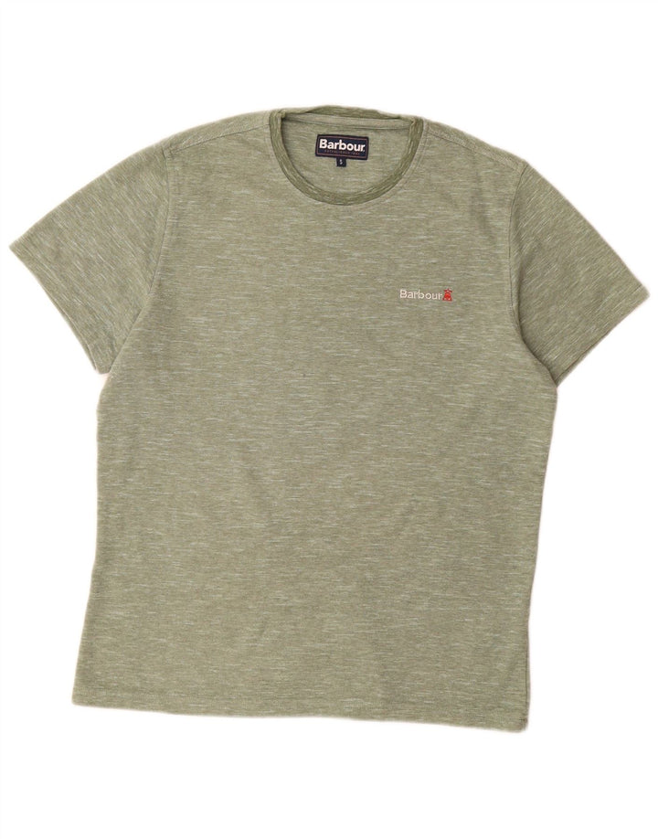 Ανδρικό T-Shirt Barbour Μπλουζάκι από βαμβακερό μικρό πράσινο