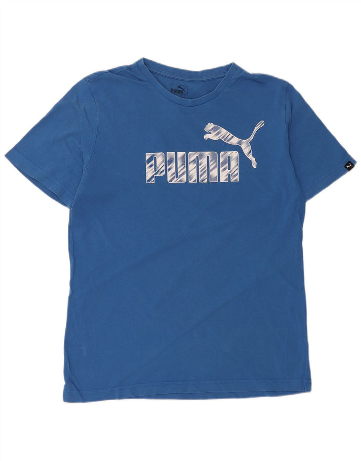 Ανδρικό γραφικό T-Shirt Adidas Top Small Blue