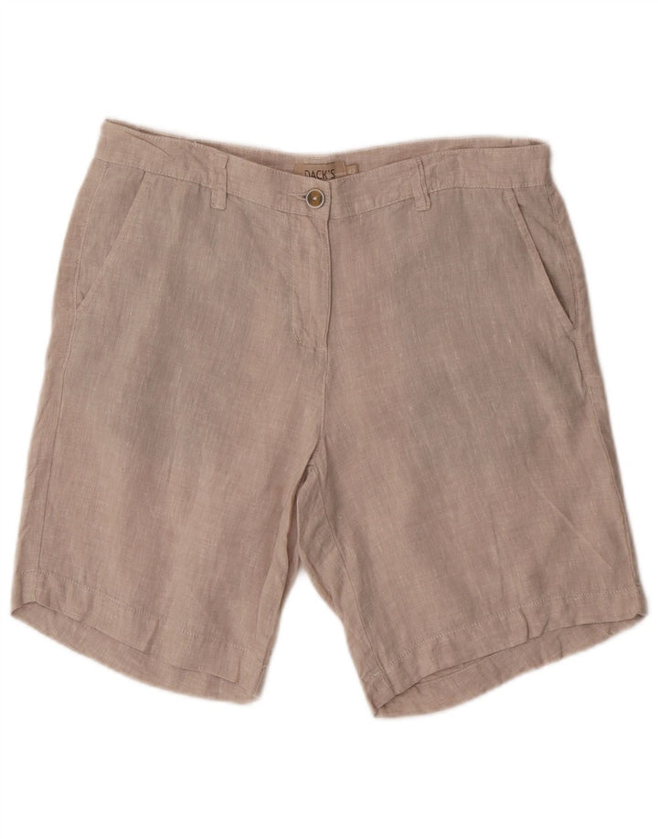 Ανδρικό σορτς Chino Dack's US 42 Large W32 Beige λινό