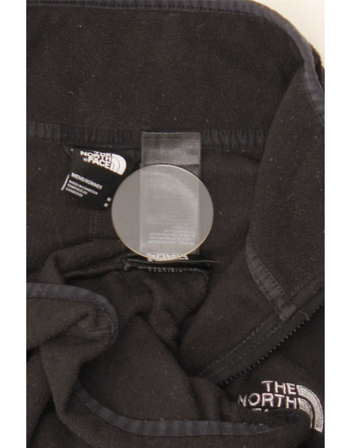 The North Face Ανδρικό φερμουάρ Fleece Jumper Μεσαίο μαύρο πολυεστέρα